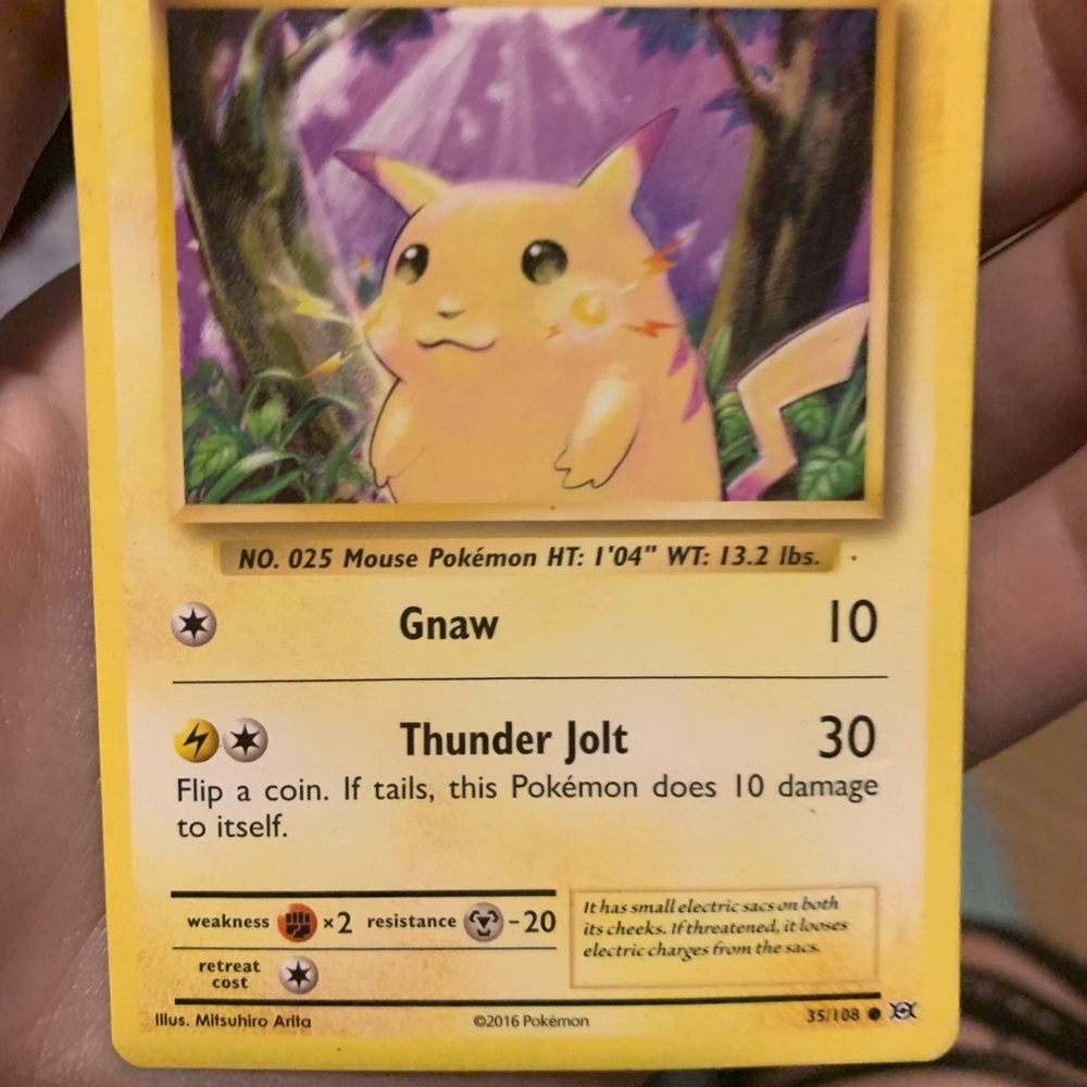 Pokémon card